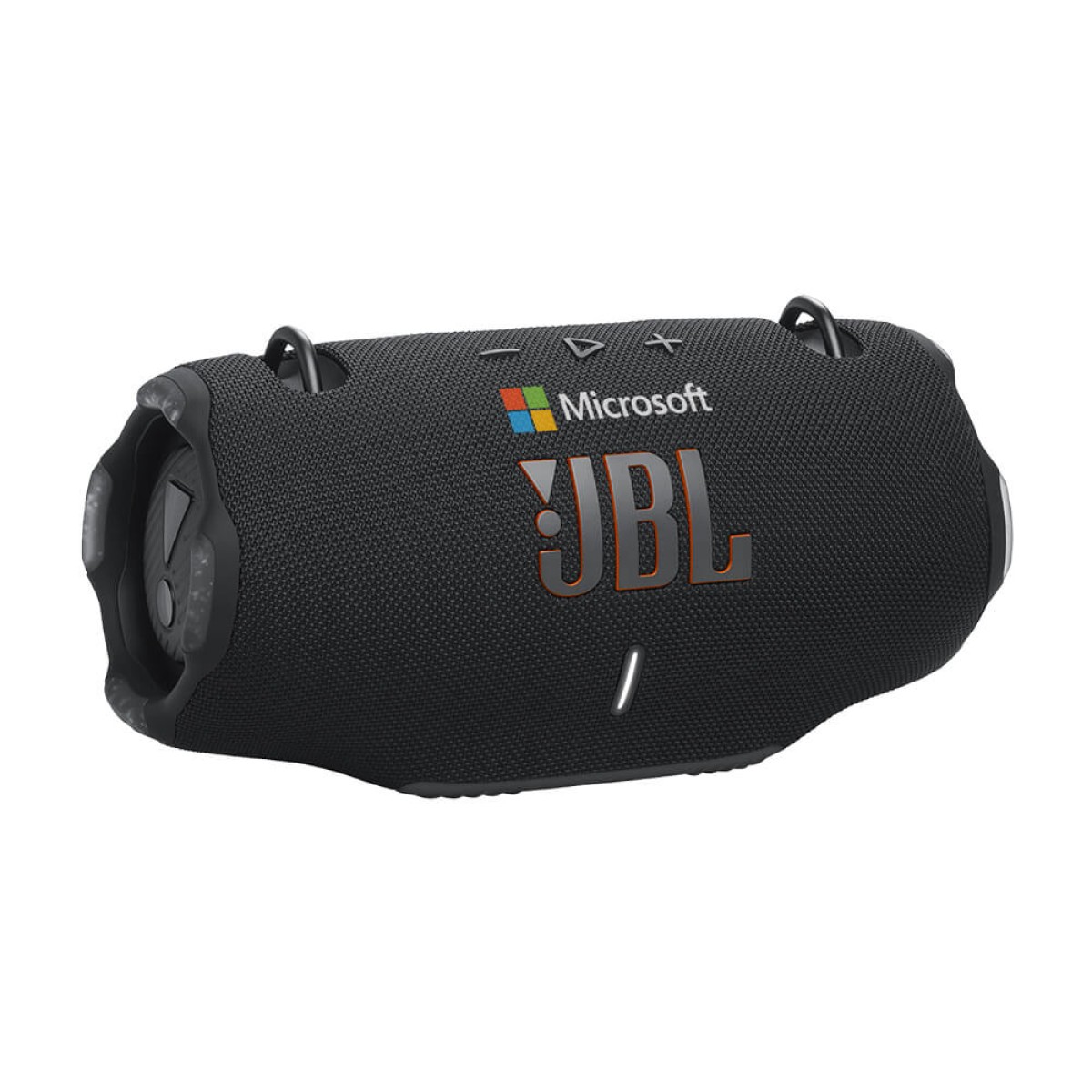Branded JBL speaker with Microsoft logo
